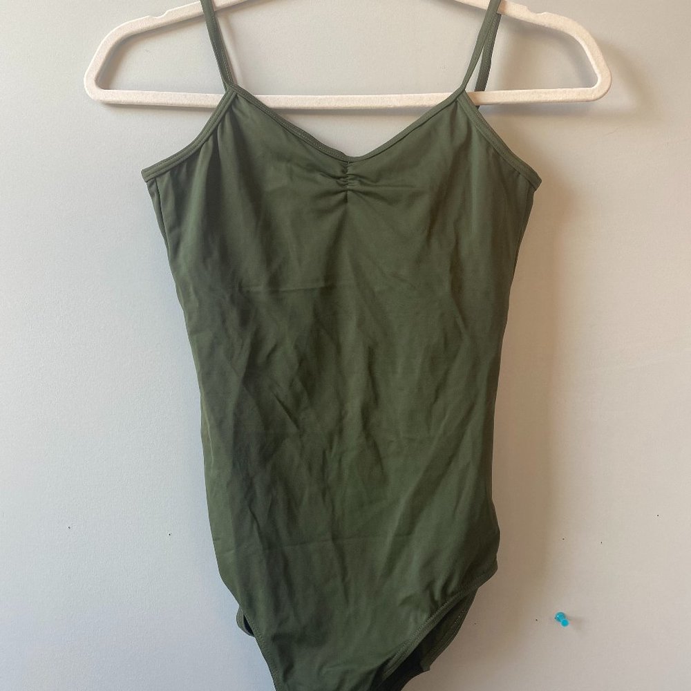 CUTE GREEN DANCE LEOTARD